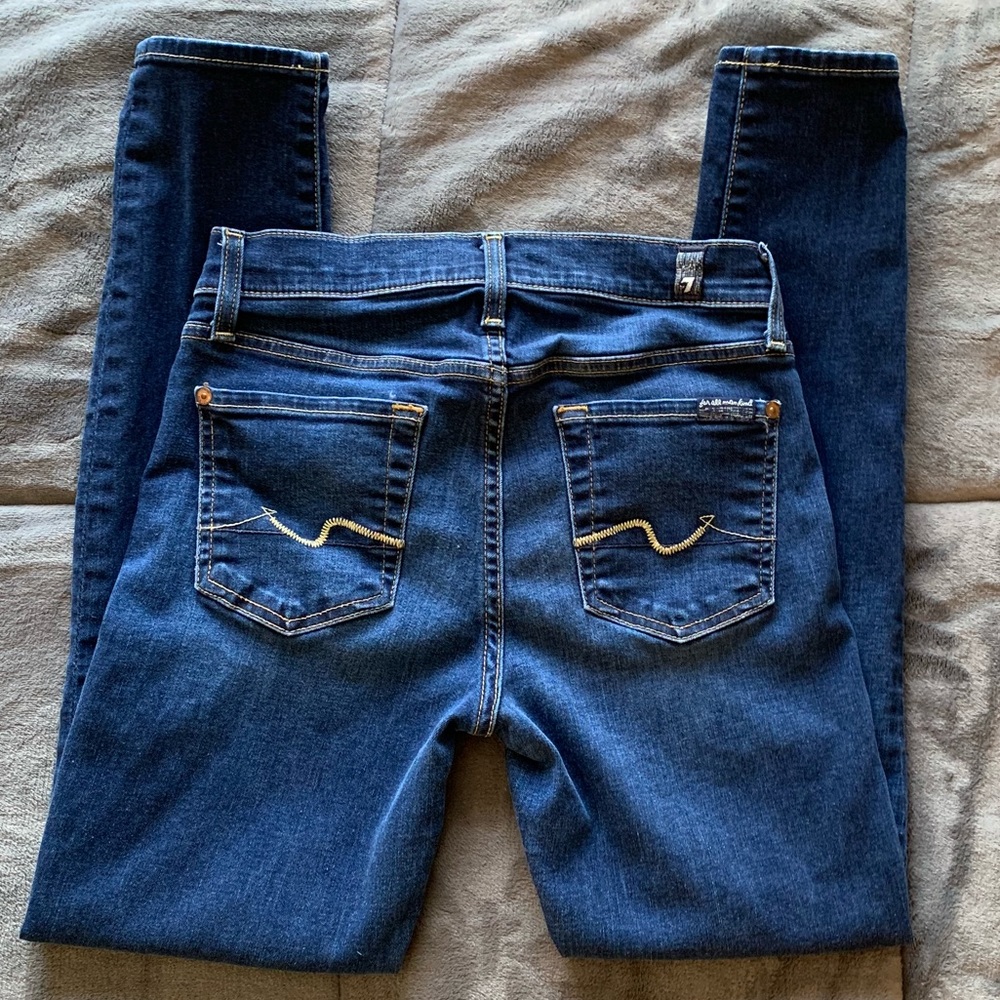 7 For All Mankind cropped Gwenevere skinny jean 26